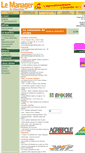 Mobile Screenshot of manager-alimentaire.com