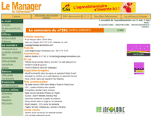 Tablet Screenshot of manager-alimentaire.com